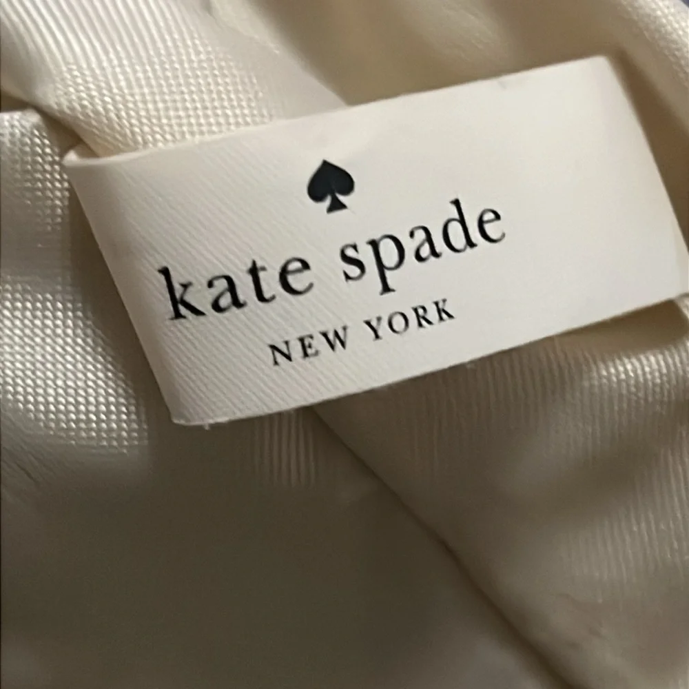Kate Spade Sedgwick Lane Rose Kensey Beige Quilted‎ Bag